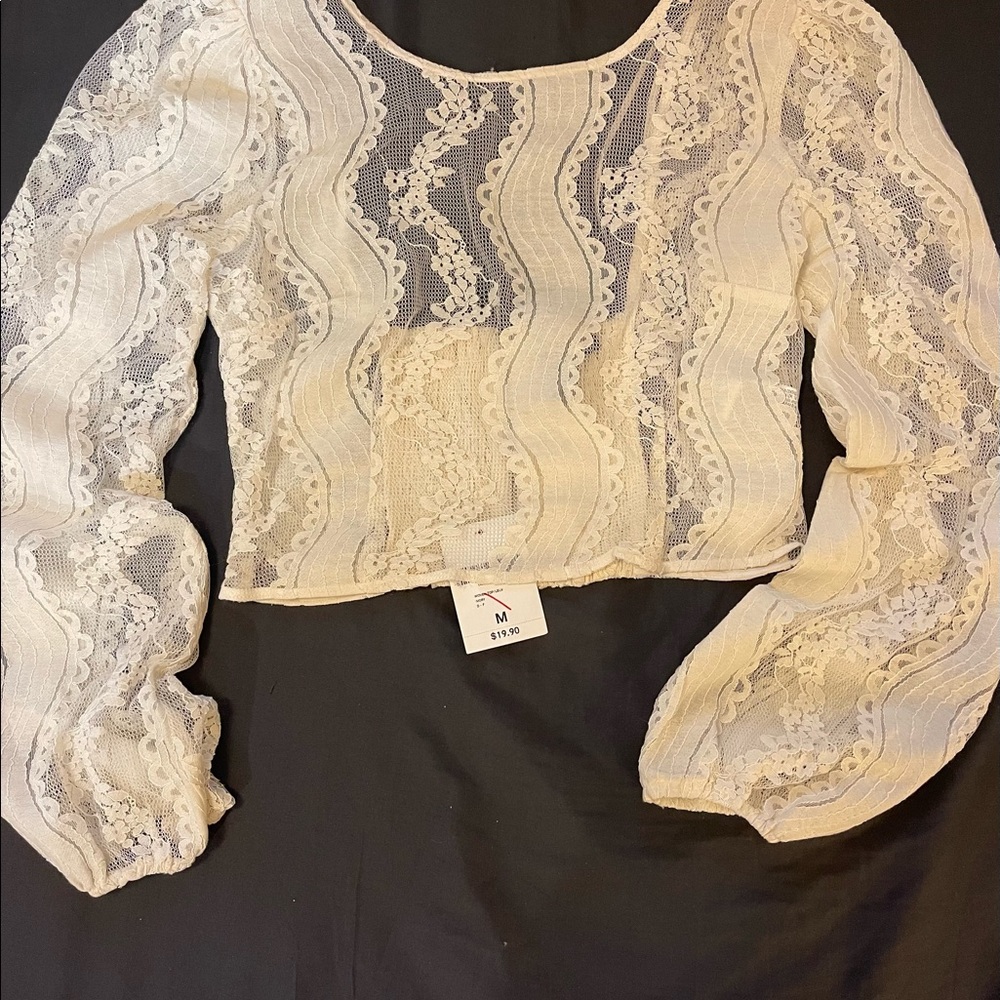 Bohemian woven top